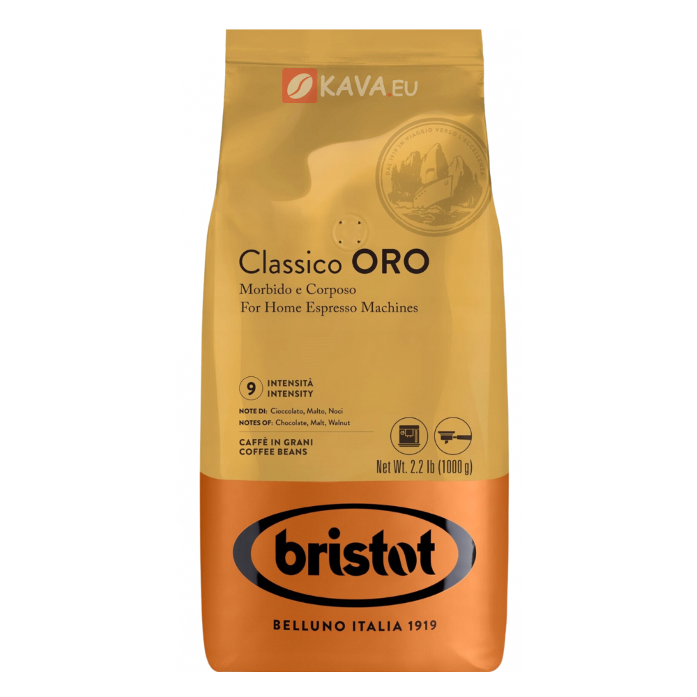 Bristot Oro Classico zrnková káva 1kg