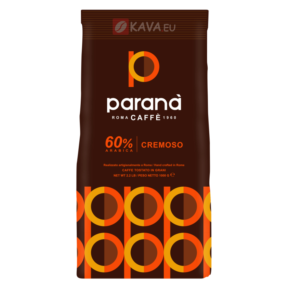 Parana Cremoso zrnková káva 1kg