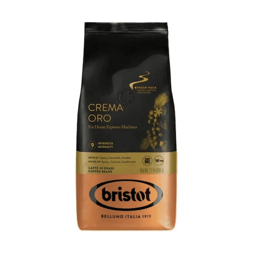 Bristot Crema Oro zrnková káva 500g Bristot Crema Oro zrnková káva 500g