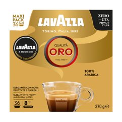 Lavazza A Modo Mio Qualita Oro Capsules 36ks Lavazza A Modo Mio Qualita Oro Capsules 36ks