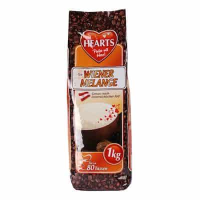 Hearts Cappuccino Wiener Melange 1kg Hearts Cappuccino Wiener Melange 1kg