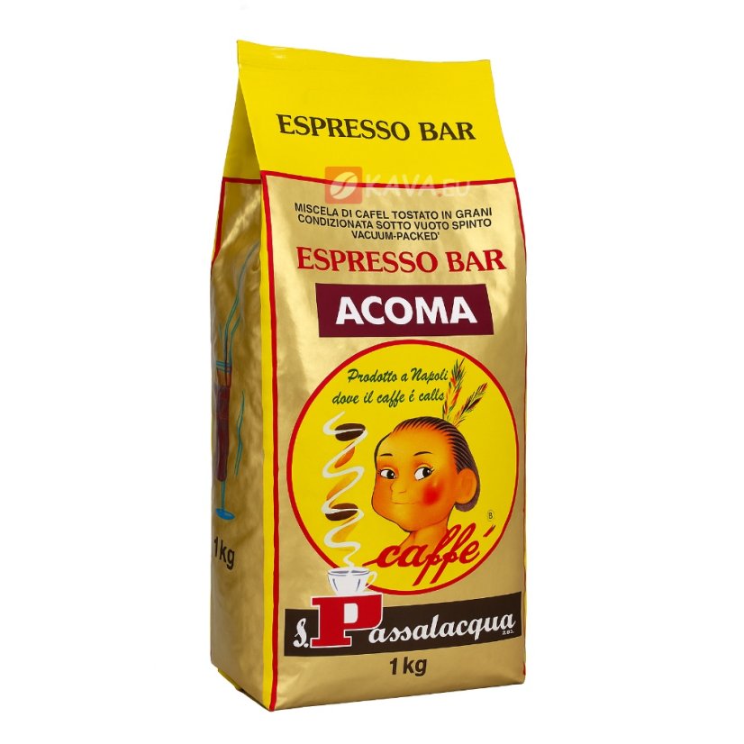 Passalacqua Acoma zrnková káva 1kg