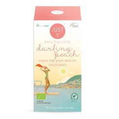 Chá Just T Darling Peach White Tea 20x1g