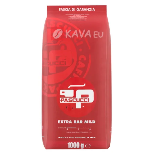 Pascucci Extra Bar Mild zrnková káva 1kg Pascucci Extra Bar Mild zrnková káva 1kg