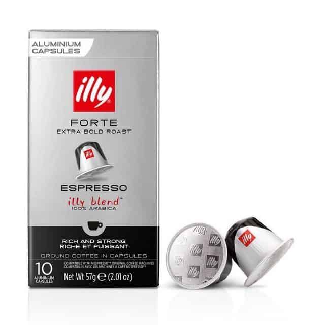Illy Espresso Forte kapsule Nespresso 10ks