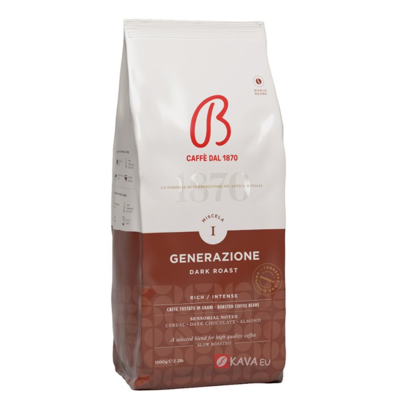 Barbera I Generazione Dark Roast zrnková káva 1kg