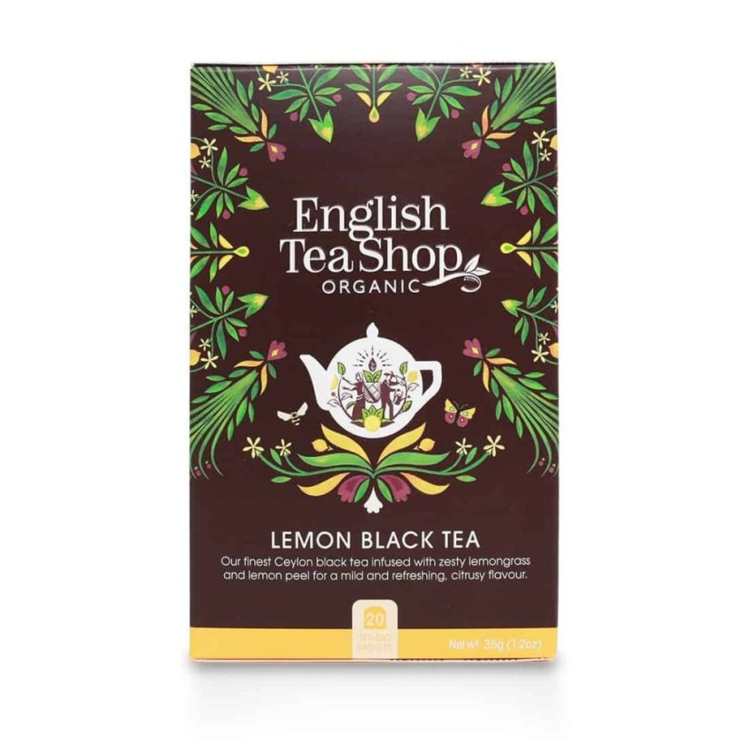 English Tea Shop Čierny Čaj s Citrónom 20×1,75g