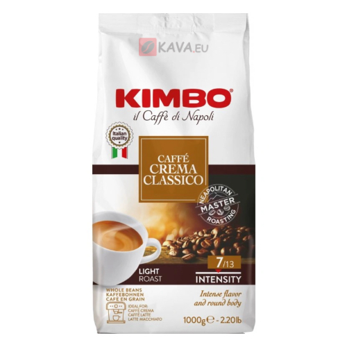 Kimbo Caffe Crema Classico zrnková káva 1kg