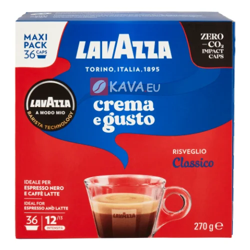 Lavazza A Modo Mio Crema e Gusto kapsule 36ks