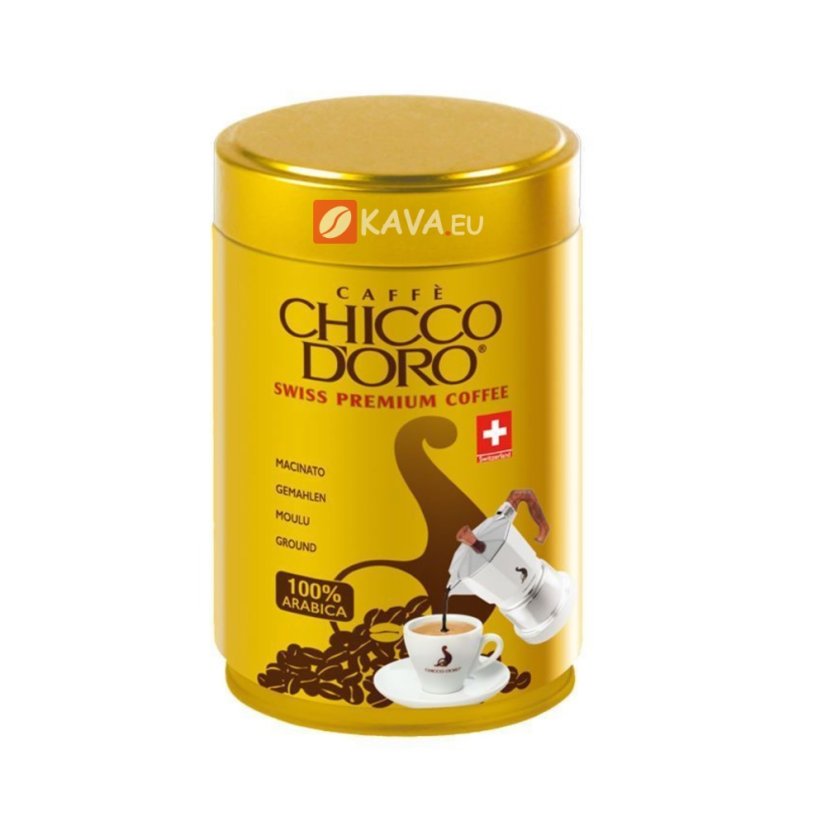 Chicco d´Oro Tradition mletá káva v DÓZE 250g