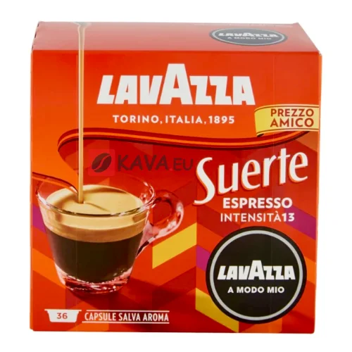 Lavazza A Modo Mio Suerte kapsule 36ks Lavazza A Modo Mio Suerte kapsule 36ks
