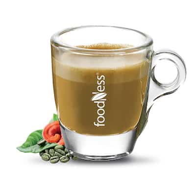 Foodness Zelená káva s ganodermou pre Dolce Gusto 10ks