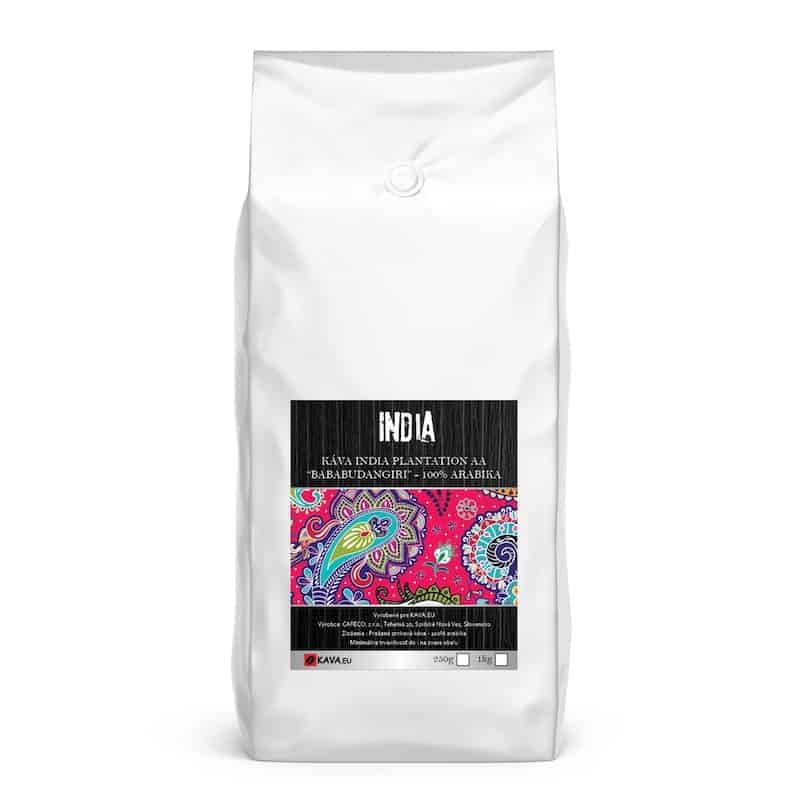 Xcoffee India Plantation AA „Bababudangiri“ zrnková káva