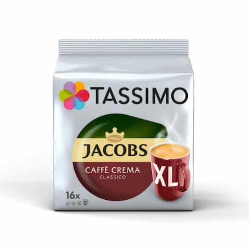 Jacobs Tassimo Cafe Crema XL kapsule 16ks