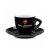 Tonino Lamborghini šálka Espresso  čierna
