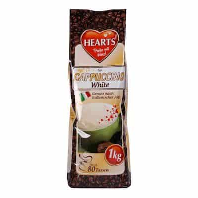 Hearts Cappuccino White 1kg Hearts Cappuccino White 1kg