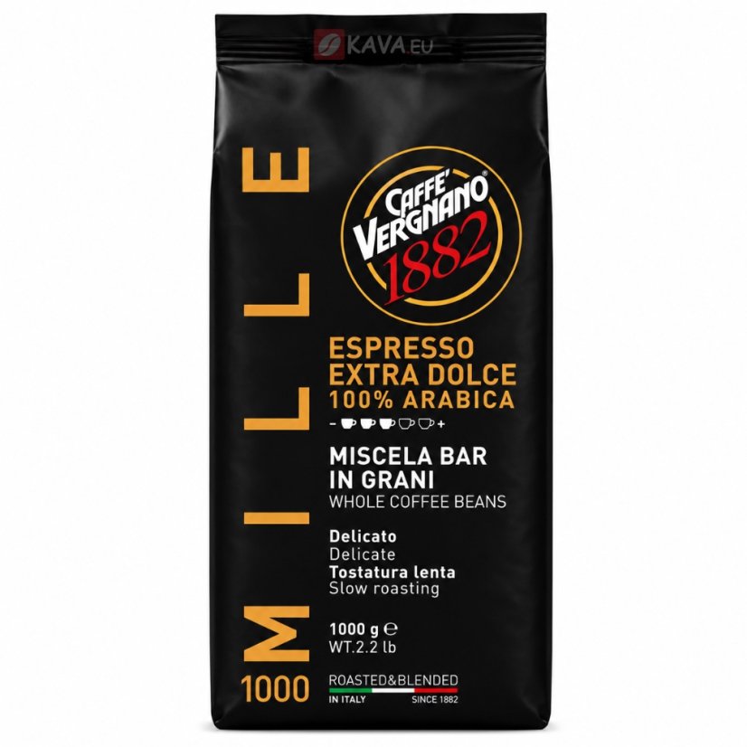Vergnano Mille Espresso Extra Dolce 1000 Vergnano Mille Espresso Extra Dolce 1000