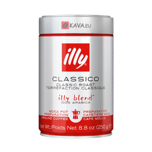 Illy Moka Classico mletá káva 250g