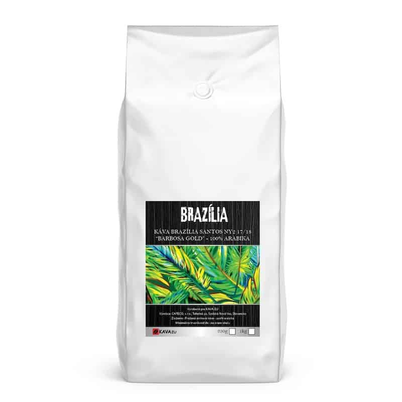 Xcoffee Brazília Santos NY2 17/18 zrnková káva