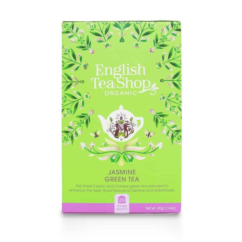 English Tea Shop Zelený Čaj s Jazmínom 20x2g