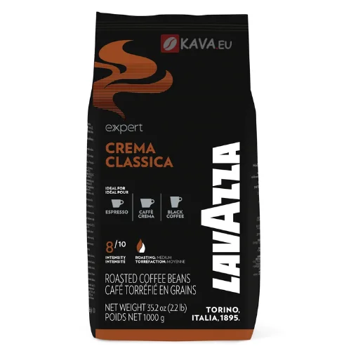 Lavazza Expert Crema Classica Coffee Beans 1kg - KAVA.eu