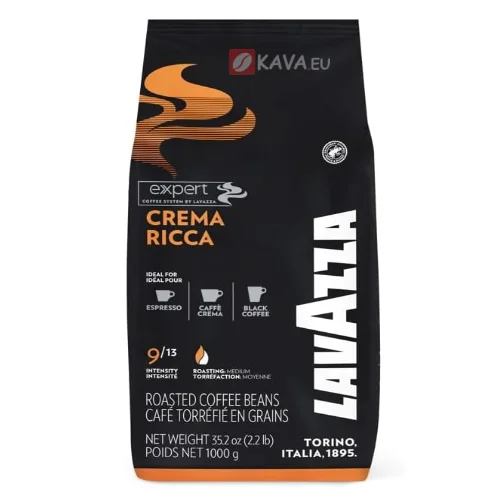 Lavazza Expert Crema Ricca zrnková káva 1kg Lavazza Expert Crema Ricca zrnková káva 1kg