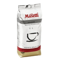 Musetti Evoluzione 100% Arabica zrnková káva 1kg