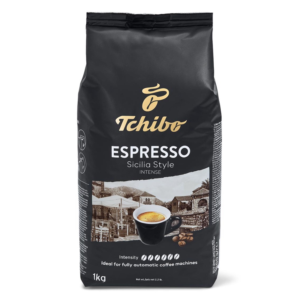 Tchibo Espresso Sicilia Style coffee beans 1kg - KAVA.eu