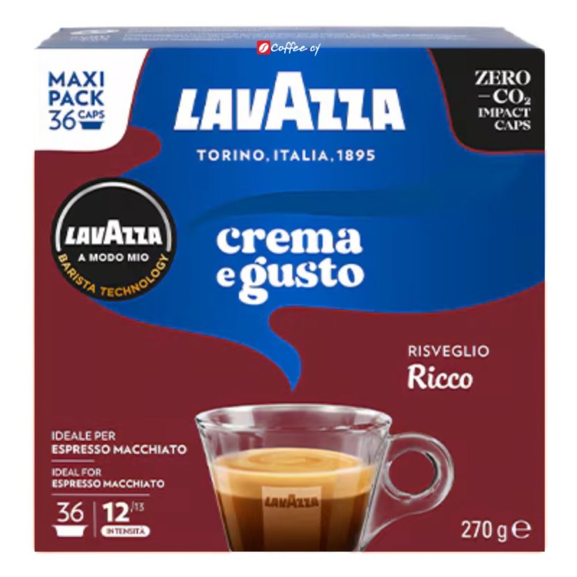 Lavazza A Modo Mio Crema e Gusto RICCO 36