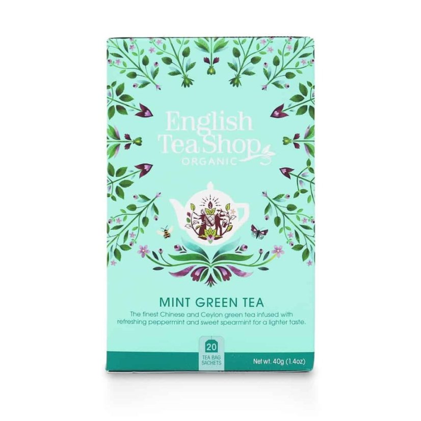 English Tea Shop Zelený Čaj s Mätou 20x2g