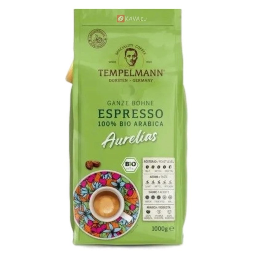 Tempelmann Aurelias Espresso 1kg Tempelmann Aurelias Espresso 1kg