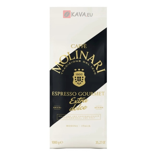 Molinari Gourmet Extra Dolce zrnková káva 1kg