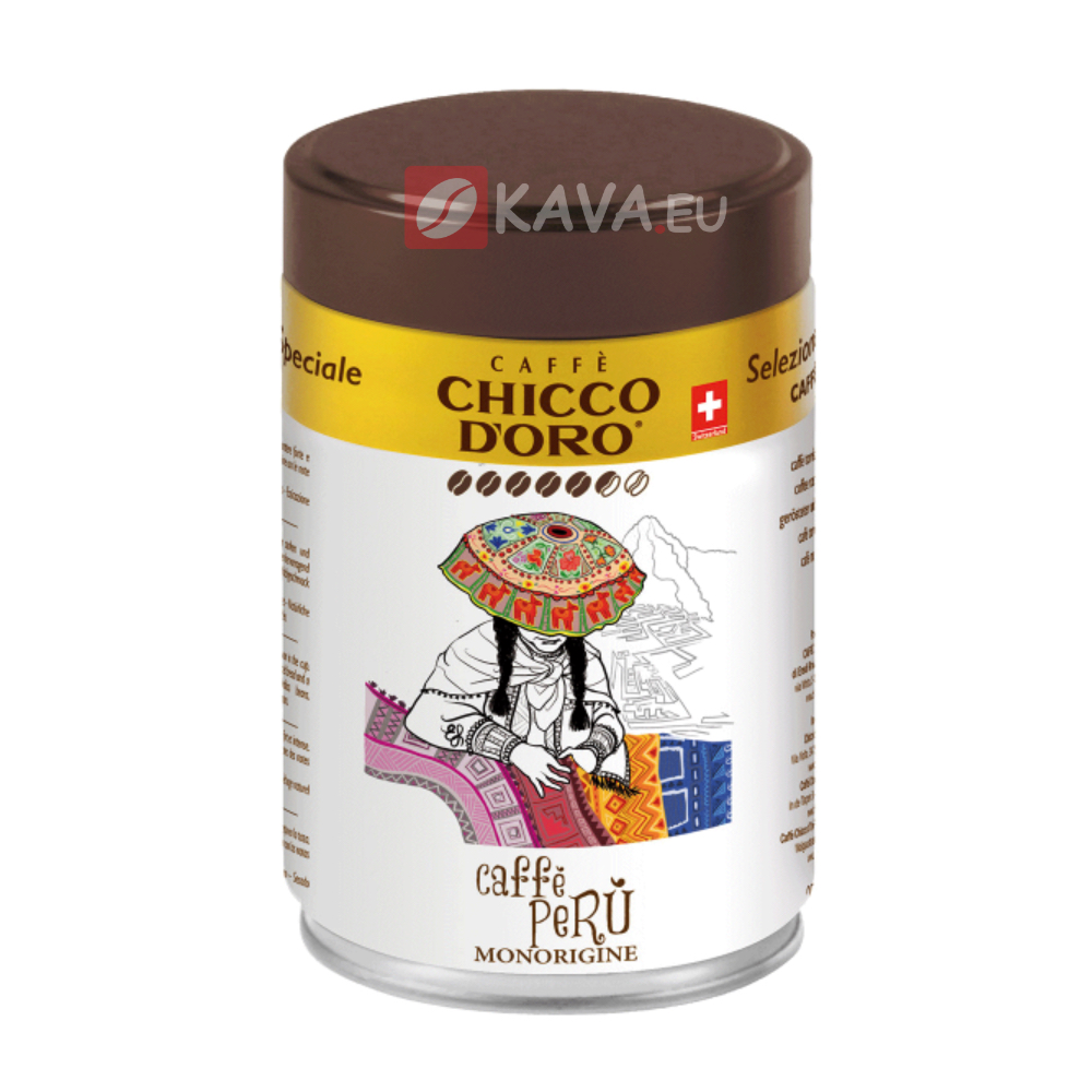 Chicco d´Oro Peru zrnková káva 250g