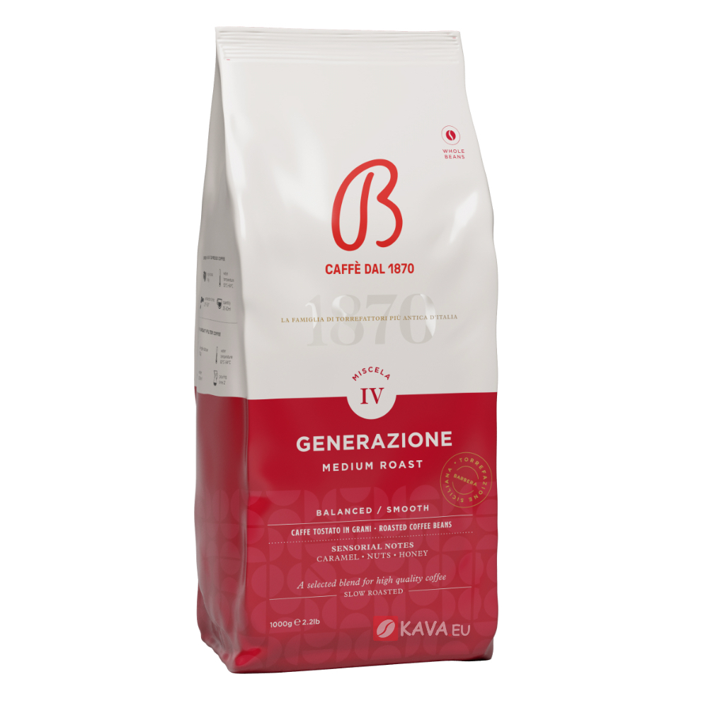 Barbera IV Generazione Medium Roast zrnková káva 1kg