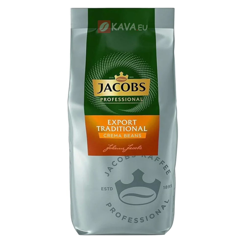 Jacobs Professional Export Traditional Crema zrnková káva 1kg