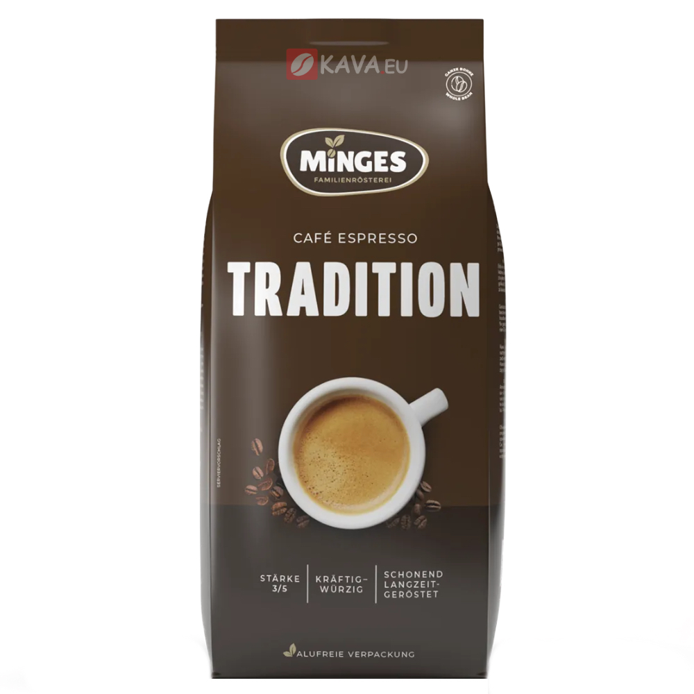 Minges Espresso Tradition zrnková káva 1kg