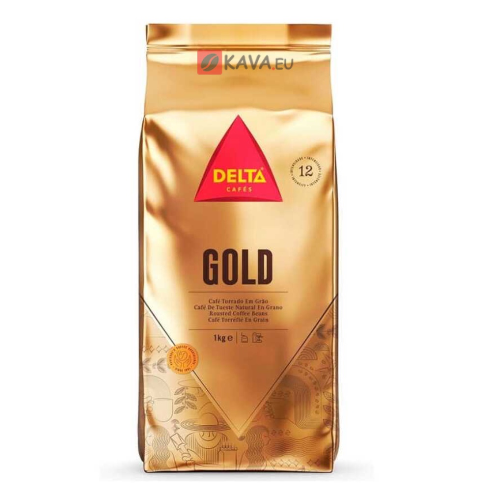 Delta Gold zrnková káva 1kg