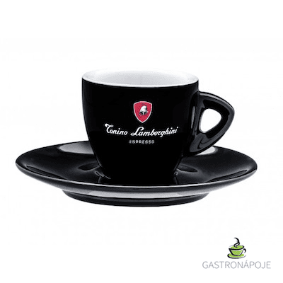 Tonino Lamborghini šálka cappuccino 0,16l čierna