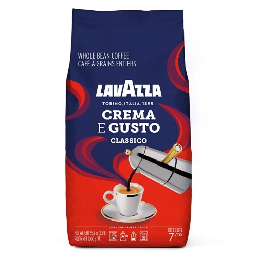 Lavazza Crema e Gusto Classico zrnková káva 1kg