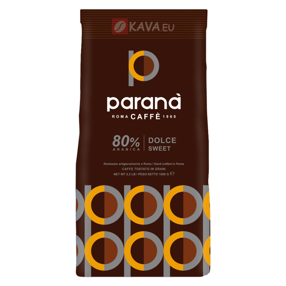 Parana Dolce Sweet zrnková káva 1kg