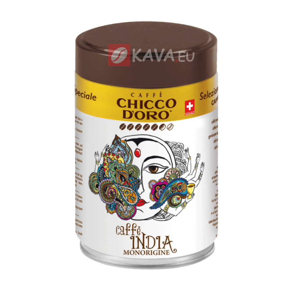 Chicco d´Oro India zrnková káva 250g