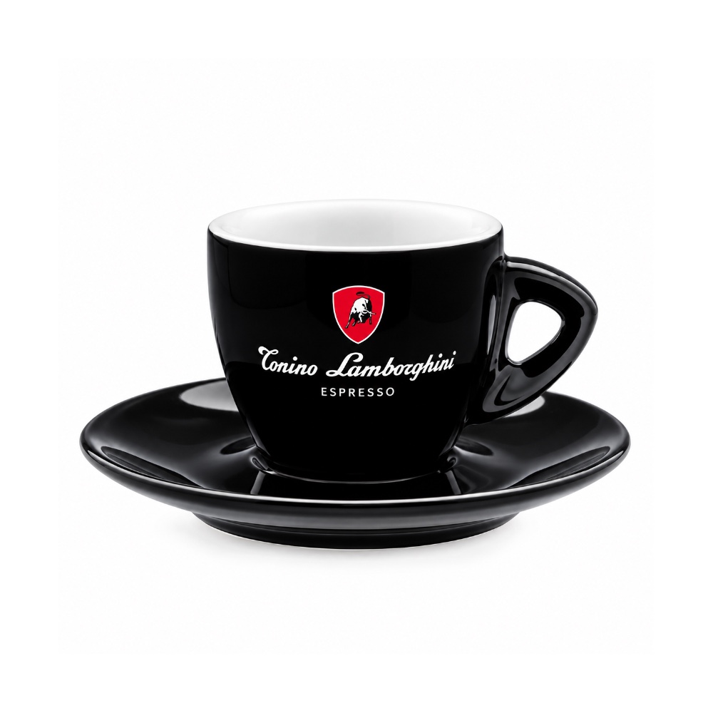 Tonino Lamborghini šálka ESPRESSO čierna 1ks