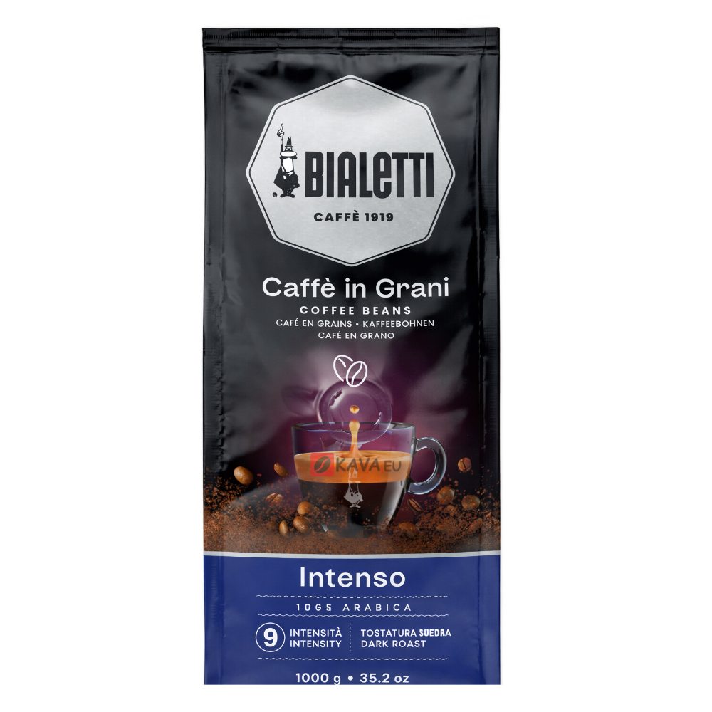 Bialetti Caffè Intenso zrnková káva 1kg