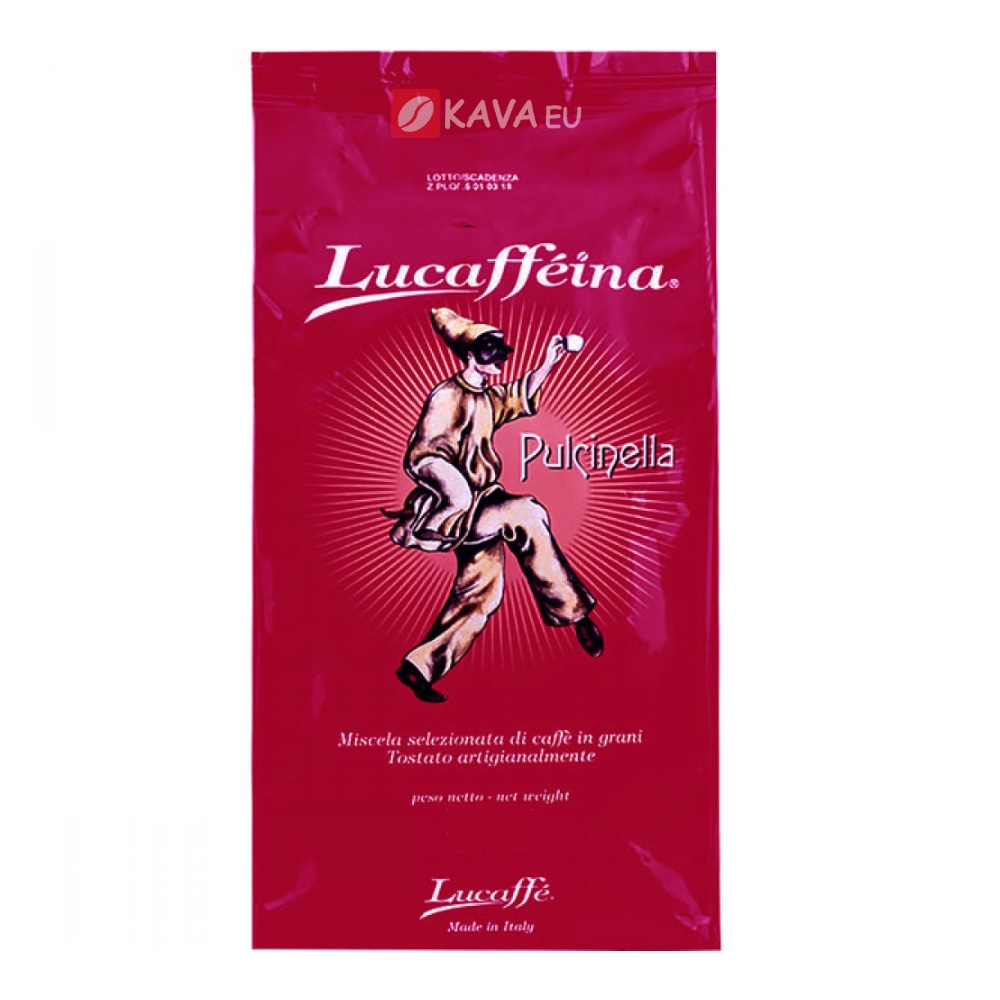 Lucafféina Pulcinella zrnková káva 1kg