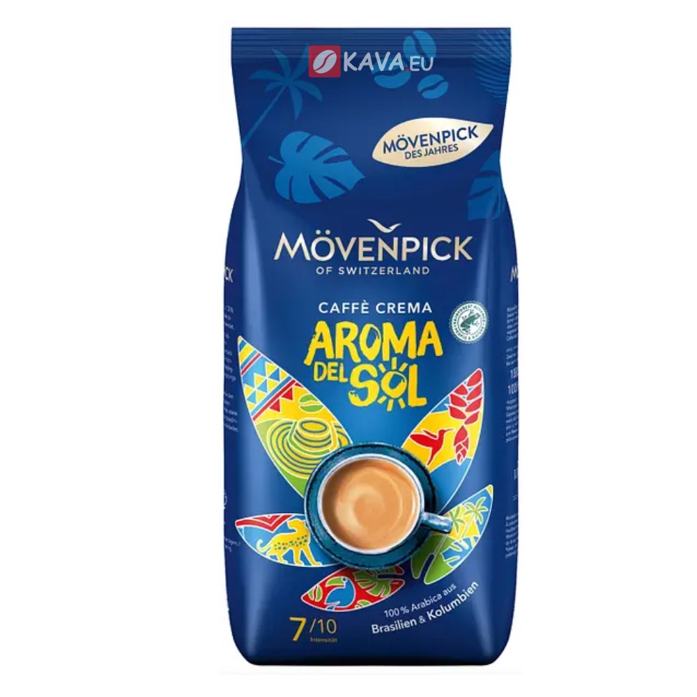 Mövenpick Aroma del Sol zrnková káva 1kg