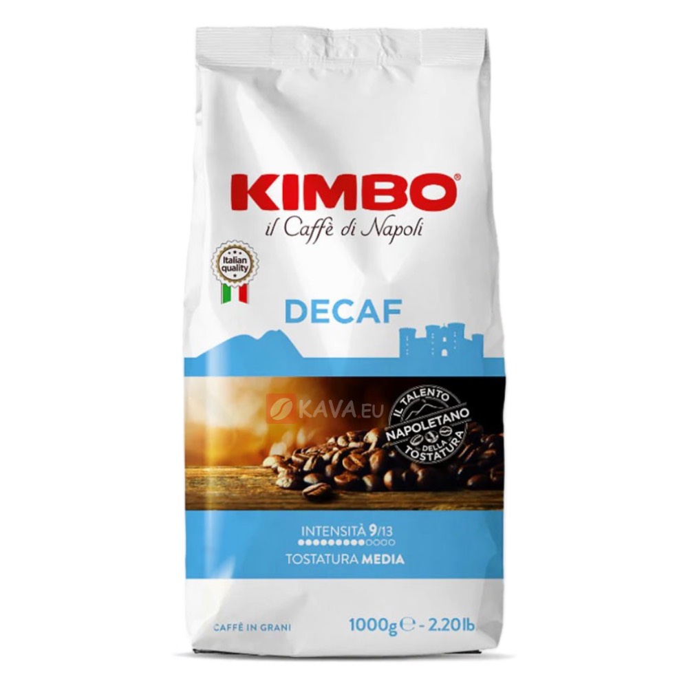Kimbo Espresso Decaf zrnková káva 1kg