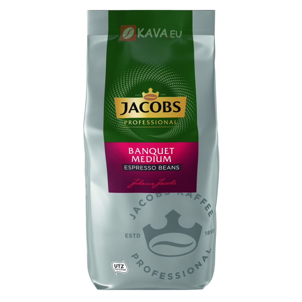 Jacobs Professional Banquet Medium Espresso zrnková káva 1kg
