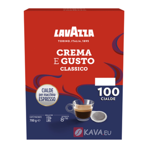 Lavazza Crema e Gusto Classico E.S.E. pody 100ks