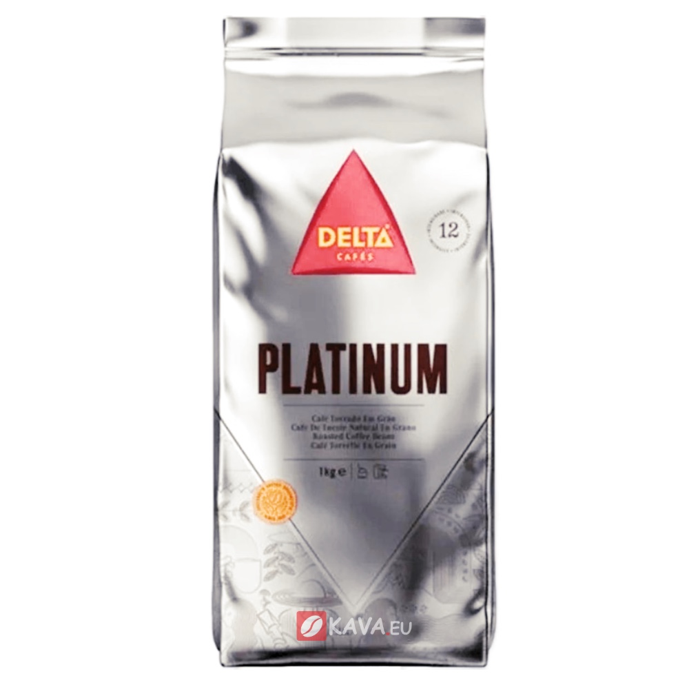 Delta Platinum zrnková káva 1kg