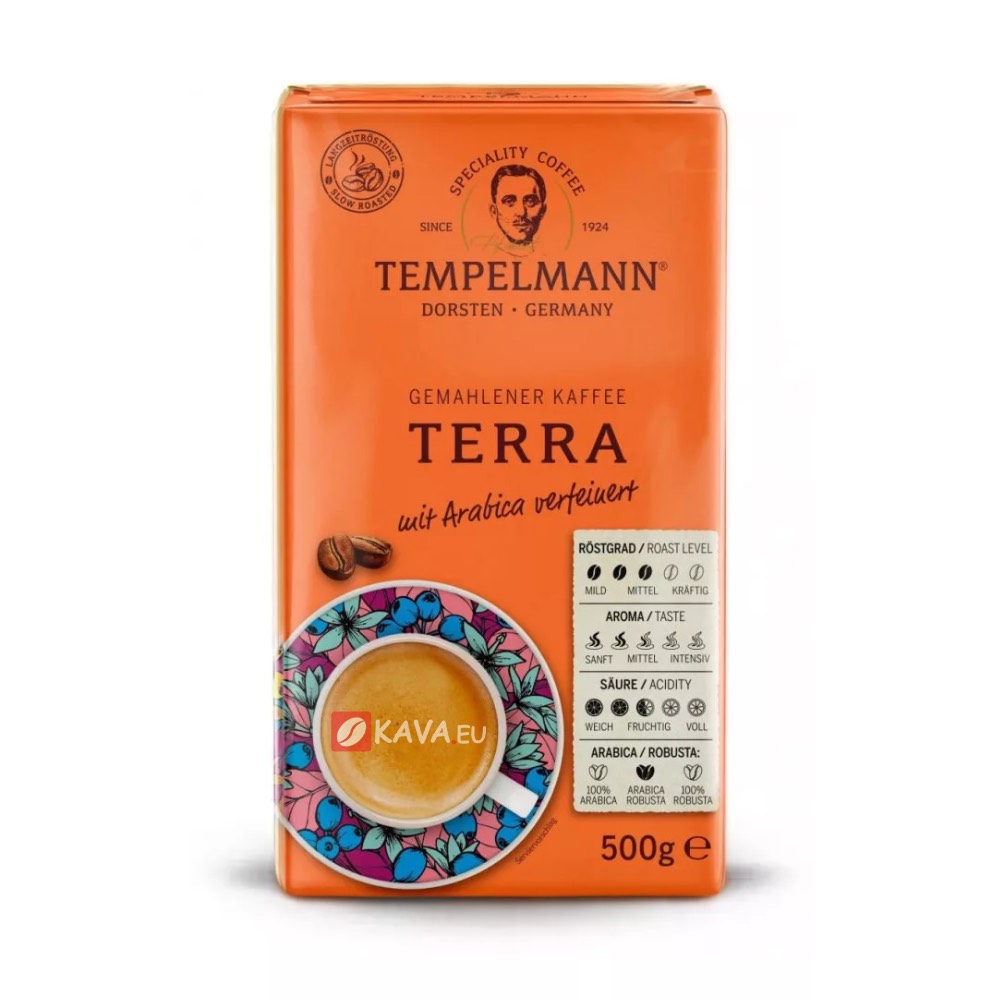 Tempelmann Terra mletá káva 500g